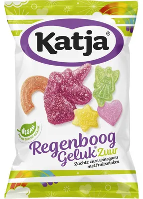 Immagine prodotto di Katja Regenboog Glück Sour Candies 250g – caramelle fruttate e acide
