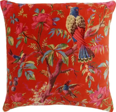 Immagine prodotto di Riva Paoletti Paradise copricuscino decorativo quadrato RV1323 (50 x 50cm) (Arancione)