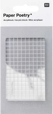 Produktbild von Acrylblock - für transparente Stempel