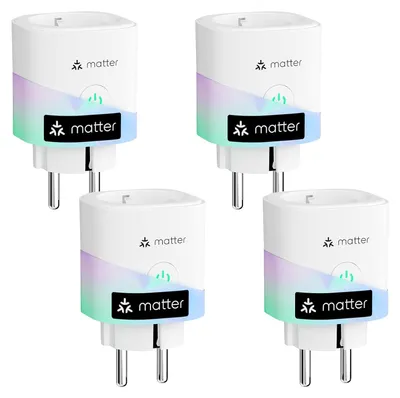 Produktbild von WLAN-Steckdose mit Stromverbrauch, 16A, schmale Steckdose mit Stromzähler