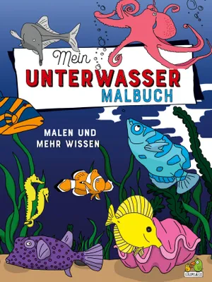 Produktbild von Mein Unterwasser Malbuch