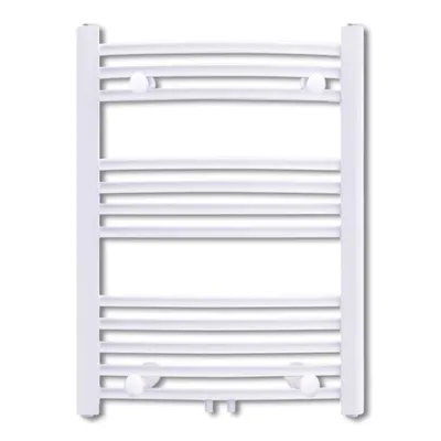 Produktbild von vidaXL Badheizkörper Handtuchhalter Gebogen 500x764 mm