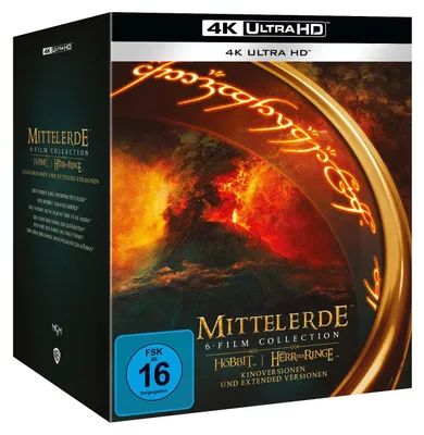 Produktbild von Mittelerde 6-Film Collection - 4K UHD [Blu-ray]