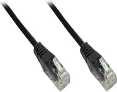Zdjęcie produktu dla Patchkabel, Cat. 6, U/UTP, schwarz, 0,25m, Good Connections®