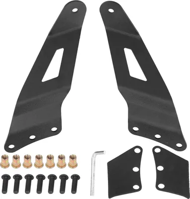 Zdjęcie produktu dla Zestaw uchwytu górnego wspornika zakrzywionej listwy oświetleniowej LED do Chevrolet Silverado 1500 2500HD 3500 2001-2006