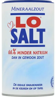 Produktbild von LoSalt Mineraalzout 350g – Natriumarmes Mineralstoffsalz für gesunde Ernährung