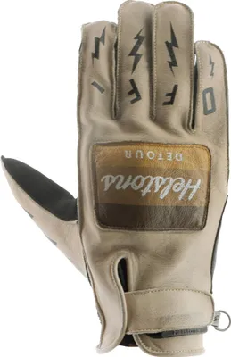 Zdjęcie produktu dla Rękawice motocyklowe Helstons Detour, piaskowy/czarny, 10