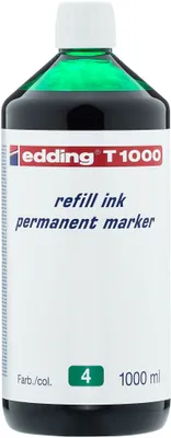 Produktbild von Edding Permanentmarker Nachfülltinte T 1000 1000 ml grün