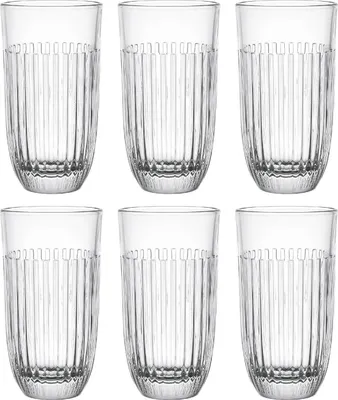 Produktbild von La Rochère Ouessant Saftglas / Longdrinkglas 450 ml, klar (6 Stück)