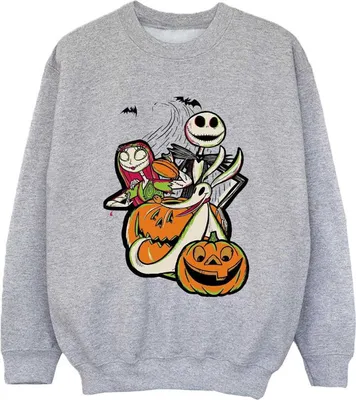 Immagine prodotto di The Nightmare Before Christmas - Felpa per ragazzi BI56502 (140-146) (Grau)