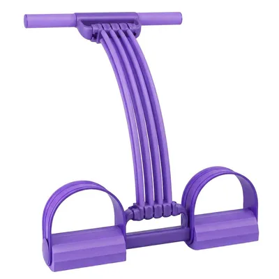 Produktbild von Multifunktionales Pedalwiderstandsband, Upgrade-Version mit Griff, elastisches Fußpedal-Widerstandsband, Fitnessband, für Bauch, Arme, Beine