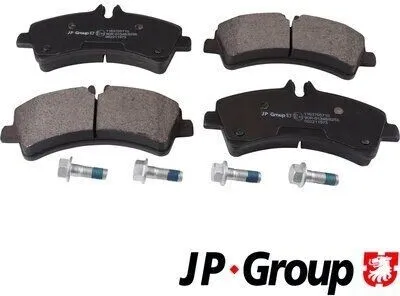 Produktbild von JP GROUP Bremsbeläge Satz Hinten für VW CRAFTER 30-50 Kasten (2E) 1163705710