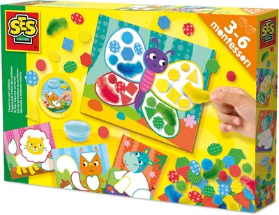 Zdjęcie produktu dla Kreatywny zestaw Montessori do sortowania kolorów i materiałów (model 14062)