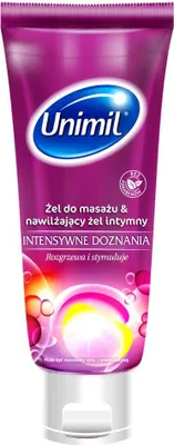 Produktbild von Unimil Intensive Sensations Massagegel und feuchtigkeitsspendendes Intimgel 200ml