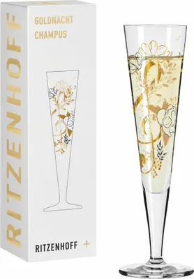 Produktbild von Ritzenhoff Goldnacht Champagnerglas #45 Melina Sparschu 205 ml
