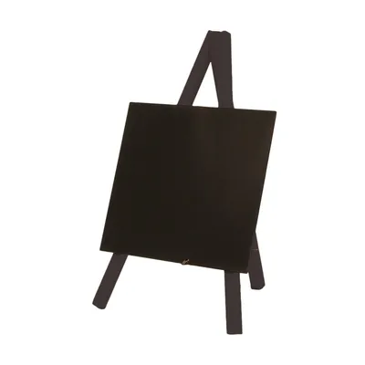 Produktbild von Securit Tisch Kreidetafel MINI mit Staffelei schwarz