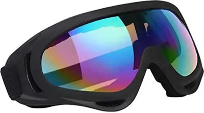Produktbild von Ski Snowboard Brille UV Schutz Goggle Motocross Brille Helmkompatibel Antibeschlag Skibrille Sportbrille für Skifahren Motorrad Fahrrad Skaten Unisex
