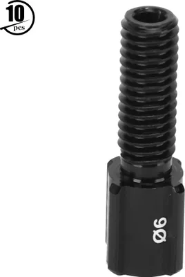 Produktbild von 10ks RC122 Black Road Bike Heckummeur Bremskabel Leitung Daumen Schalthebel Einstellungsgeklebung Screwm6