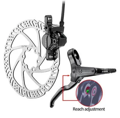 Immagine prodotto di Set di freni a disco Zoom Hydro right HB-875 1800 mm Fettbike
