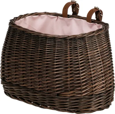Produktbild von Fahrradkorb Dunkelbraun 35X17 H19 CM