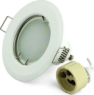 Produktbild von Einbauspot Set LED RIK-15 weiss 230V GU10 4W kaltweiss