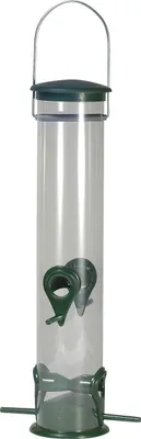Produktbild von Futtersäule Kunststoff groß, grün Ø 16, Höhe 45 cm