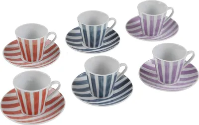 Immagine prodotto di Set di tazze da caffè Versa in porcellana