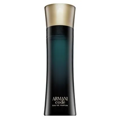 A single bottle of Giorgio Armani Code Eau de Parfum for Men.