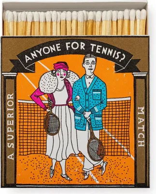 Immagine prodotto di ARCHIVIST Fiammiferi - Scatola "Anyone for Tennis?"