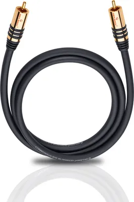 Produktbild von Oehlbach NF Sub-kabel 2,0m mono schwarz