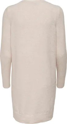 Produktbild von ONLY ONLRICA LIFE L/S O-NECK DRESS KNT N Birch/W. MELANGE S