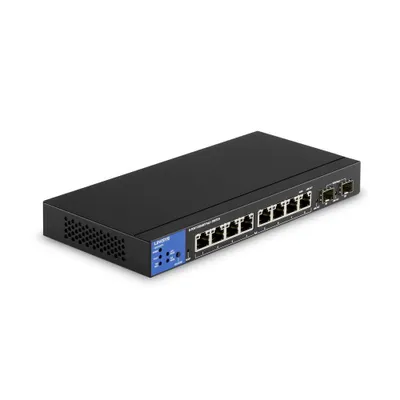 Obrázek produktu pro Linksys LGS310MPC, Řízený, L3, Gigabit Ethernet (10/100/1000), Podpora napájení po Ethernetu (PoE)