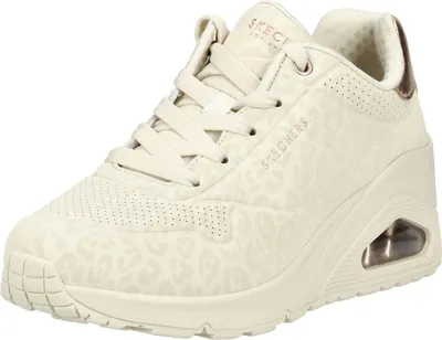 Produktbild von Skechers Uno Wedge - Safari Daze Sneakers Laag - Gebroken wit - Maat 41
