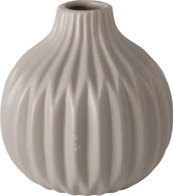 Produktbild von Keramikvase mit Prägung, 18 cm, ESKO