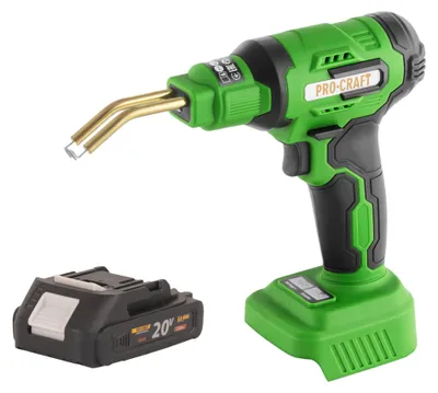 Produktbild von Procraft CS40-bb Akku Kunststoffschweißgerät 20 V 600 °C 0,7 - 1,1 A + 1x Akku 2,0 Ah + Koffer - ohne Ladegerät