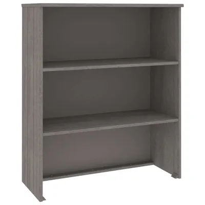 Produktbild von Highboard-Oberteil HAMAR Hellgrau 85x35x100 cm Massivholz