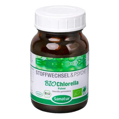 Produktbild von Sanatur Chlorella Pulver 100g