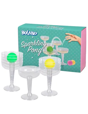 Produktbild von Party Trinkspiel "Sparkling Prosecco Pong" | 15-tlg.