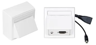 Zdjęcie produktu dla Vivolink WI221170, HDMI + 3.5mm, Biały, 90 mm, 70 mm, 90 mm, 130 g