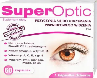 Image de BioOpti - Complément alimentaire sain pour la vue avec 60 gélules. Formule innovante pour soutenir la santé des yeux et une vision optimale.