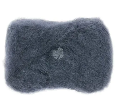 Produktbild von Lana Grossa SETASURI 25 g feines Lace-Garn aus Alpaka und Seide 212 m Farbe 012 - Graphitgrau
