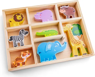 Produktbild von New Classic Toys Safari dieren in box