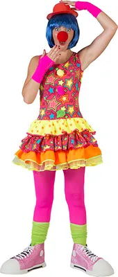 Produktbild von Kostüm Clown Dame Sterne Größe: 32-34