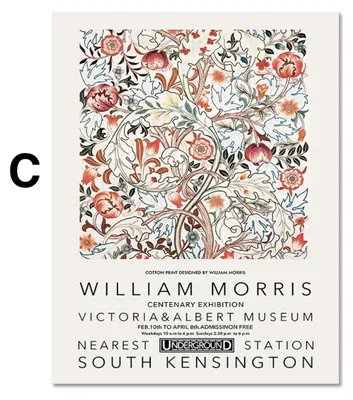Produktbild von Poster Matisse Flower Market Museum | Bilder Wohnzimmer | Wandbilder Schlafzimmer | Deko Print ohne Rahmen | Bilder Matisse Bunt · Motiv C · 15 × 20 cm