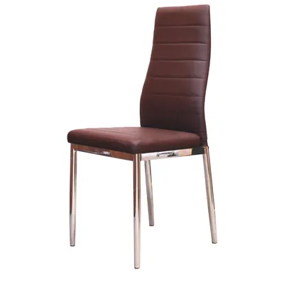 Image de Chaise de salle à manger MILÁNO marron