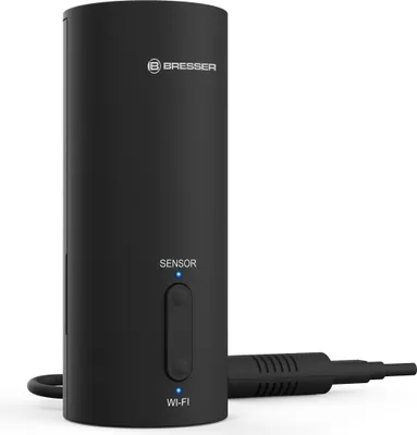 Produktbild von Bresser WLAN‑Gateway für Wetterstationen mit 5‑in‑1 & 7‑in‑1 Sensor – Online‑Upload ProWeatherLive Weather Underground Weathercloud – Thermo‑Hygro‑Barometer