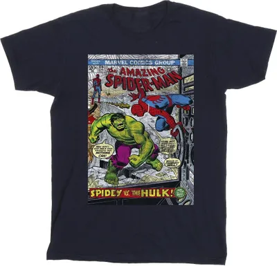 Produktbild von Marvel - T-Shirt für Herren BI45511 (XXL) (Marineblau)