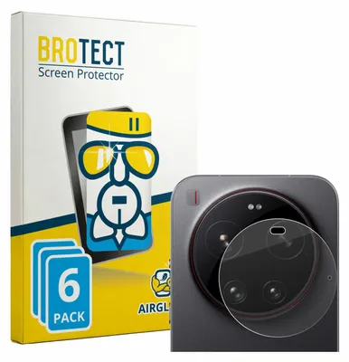 Produktbild von 6x BROTECT Schutzglas für Xiaomi 17 Ultra (NUR Kamera) Schutzfolie Panzer Folie Glas Display Schutz klar