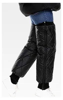 Produktbild von Beinstulpen für Radsport, dick, winddicht, Winter, Herren, Kniepolster, 1 Paar