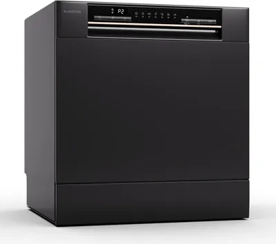 Produktbild von Klarstein Mini-Geschirrspüler für 8 Gedecke, Leiser Geschirrspüler Klein mit 7 Spülprogrammen, Kleiner Tisch-Geschirrspüler für Zuhause, Büro & Camping, Geschirrspüler Mini mit Wasseranschluss
